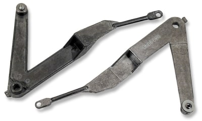 1955 Chevy Deluxe Heater Control Levers - Pair