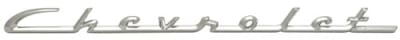 1955-1956 Chevy Chrome ''Chevrolet'' Script, 150 & 210 - Pair
