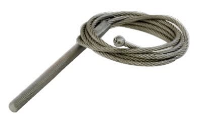 1955 1956 1957 Chevy Emergency Brake Cable, Front exc. Convertible