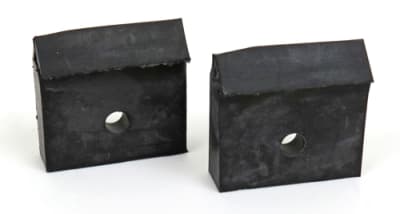 1955 1956 1957 Chevy Rear Quarter Window Stops, Convertible - Pair