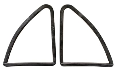 1955 1956 1957 Chevy Rear Stationary Quarter Glass Weatherstrip Seals, 4-Dr Sedan