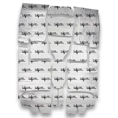 FlatLine Barrier's 1955-57 2 Dr Hardtop and Sedan Insulation and Sound Deadener, Floor Kit