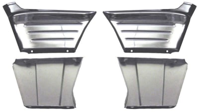 Golden Star Fender Extension Support Brackets - 1956 Chevy