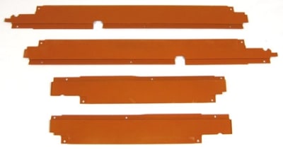 Golden Star Rocker Panel Top Covers - 1955 1956 1957 Chevy Hardtop 4-Door (OS)