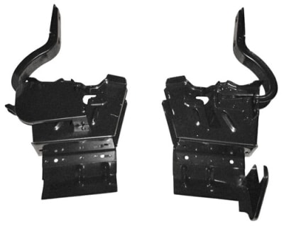 Golden Star Trunk Hinges - 1955 1956 1957 Chevy Sedan