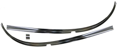 Golden Star Lower Windshield Moulding - 1955-1956 Chevy 2-Door