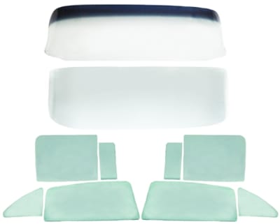 1955 1956 1957 Chevy Glass Set - Sedan (OS)