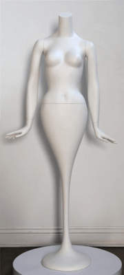 HIGH END MERMAID MANNEQUIN DRESS FORM HANDS FLAIRED - 6 COLORS
