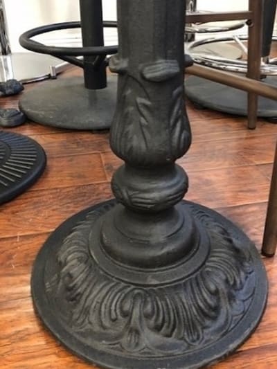 Vintage Bistro Cast Iron Sculptured Old World