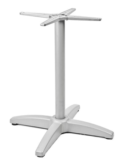 Silver or Black  Glossy Aluminum Table Top Base