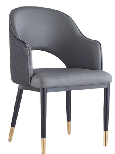 Upholstered Chair with Tufted Back