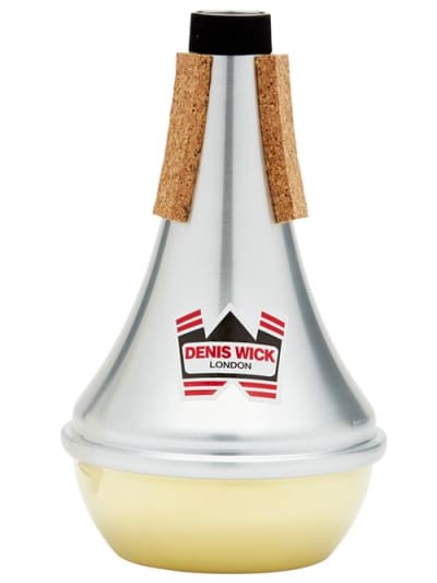Denis Wick Bb Trumpet Aluminum Straight Mute; Brass Bottom