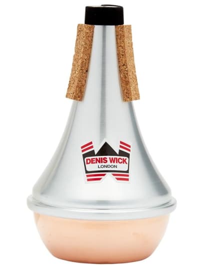 Denis Wick Bb Trumpet  Aluminum Straight Mute; Copper Bottom