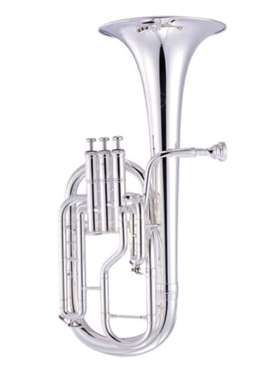 John Packer Eb Tenor/Alto Horn - silver