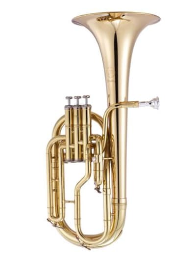 John Packer Eb Tenor/Alto Horn - JP Sterling - gold lacquer