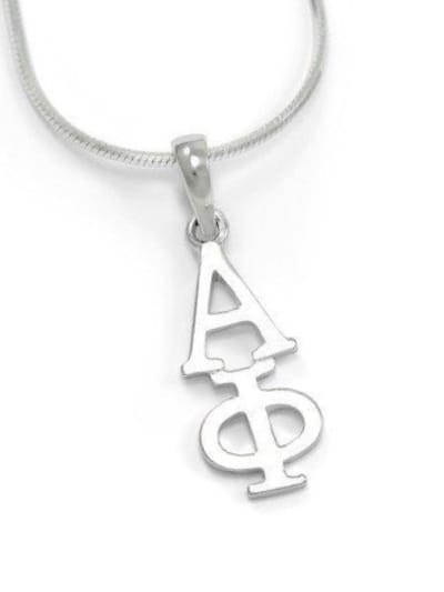 Sterling Lavalier - Alpha Phi (charm only)