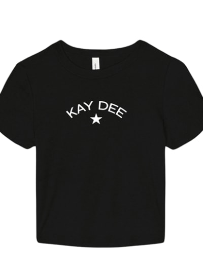 Navy Baby Tee - Star - Kappa Delta