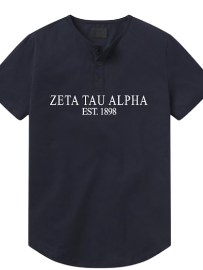 Navy Henley - Classic - Zeta