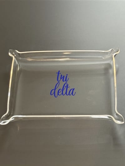 Sorority Tray - Tri Delta