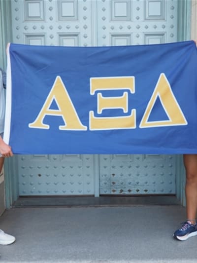 Alpha Xi Delta Sorority Flag