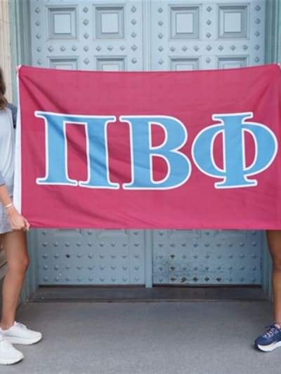 Pi Beta Phi Sorority Flag