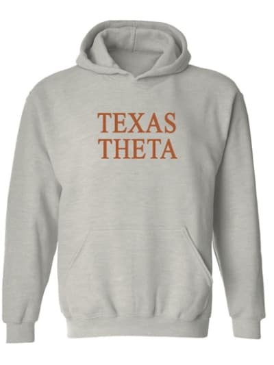 Grey Hoodie - Texas Style -Theta