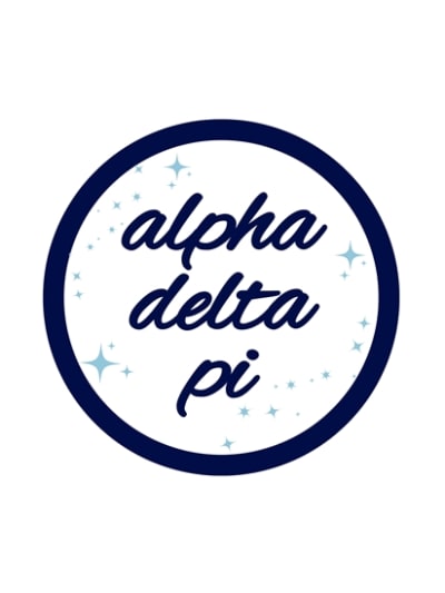ADPi White Star Pin