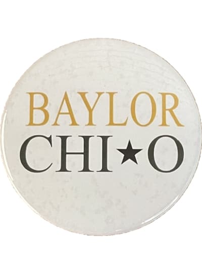 Baylor Chi Omega Star Pin (3 inch)