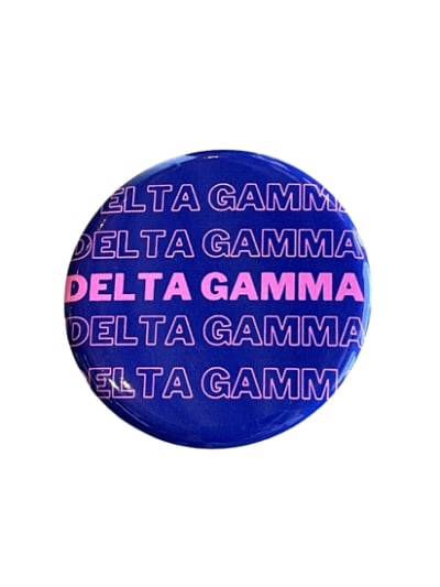 Delta Gamma Stacked Pin (2.25 inch)