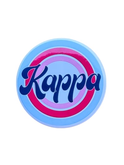 Kappa Retro Pin