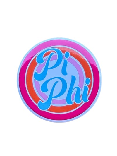 Pi Phi Retro Pin