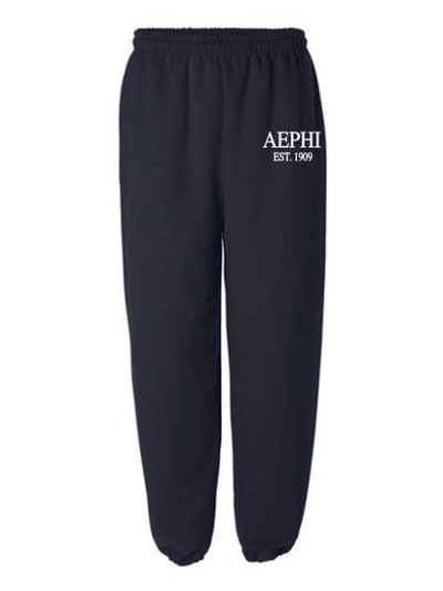 Navy Sweatpants (Classic Style) - AEPhi