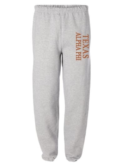 Grey Sweatpants (Texas) -Alpha Phi