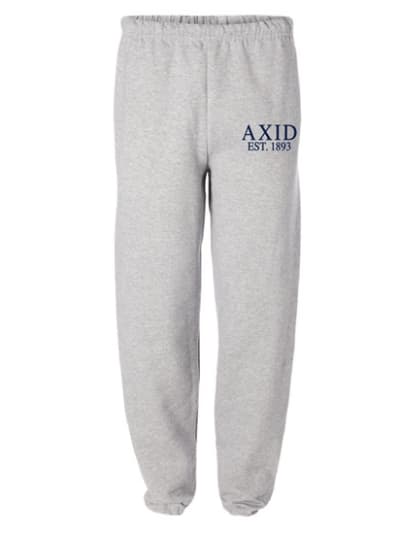 Grey Sweatpants (Classic Style) -  Alpha Xi