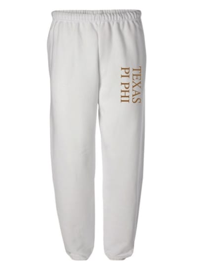 White Sweatpants (Texas Style) - Pi Phi