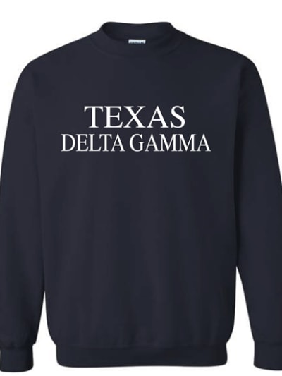 Navy Sweatshirt (Texas) - DG