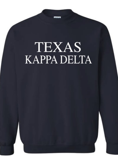 Navy Sweatshirt (Texas) - KD