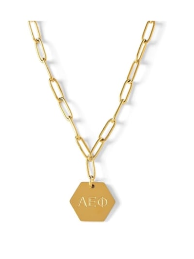 Paperclip Necklace - Alpha Epsilon Phi