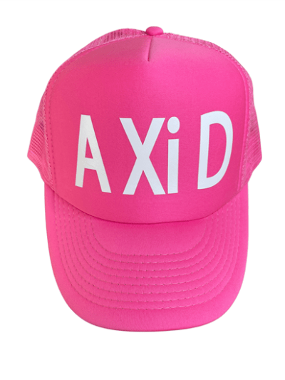 Alpha Xi All Pink Trucker