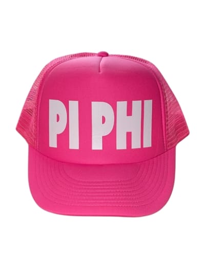 Pi Phi All Pink Trucker