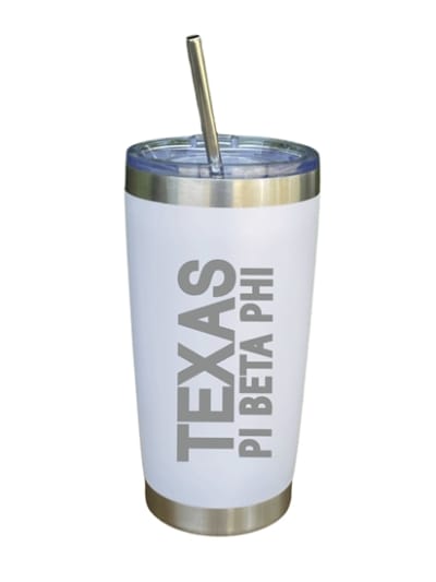 TEXAS Insulated 20 oz. Tumbler - Pi Phi