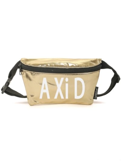 Gold Metallic Fanny - Alpha Xi Delta
