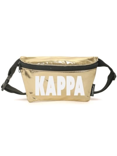 Gold Metallic Fanny - Kappa