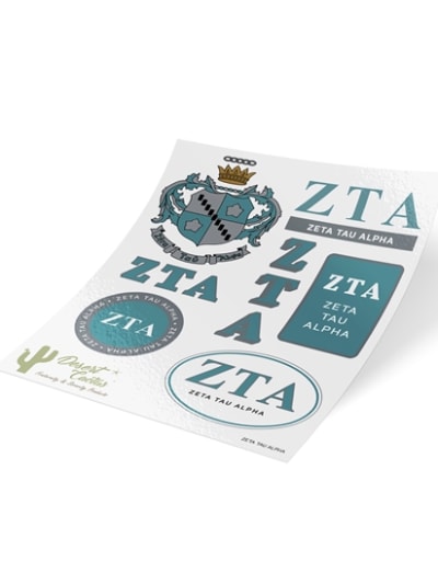 Traditional Stickers - Zeta
