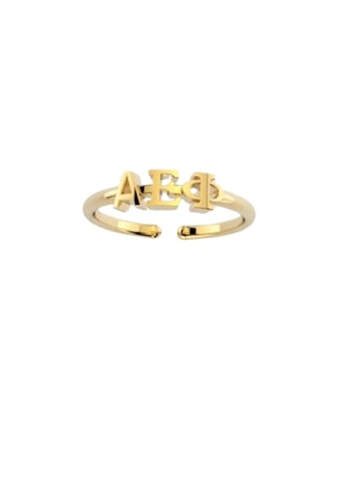 Gold Ring - Alpha Epsilon Phi