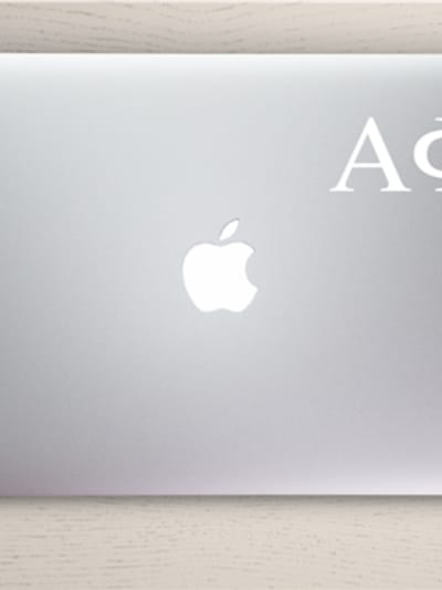 Alpha Phi Computer Decal