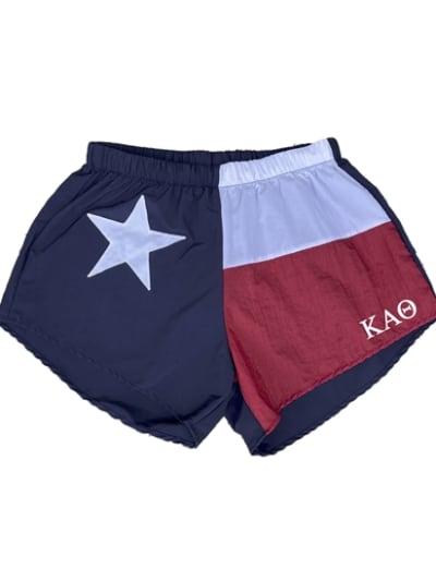 Texas Flag Sorority Shorts - Theta