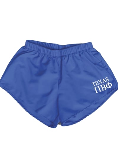 TEXAS- Blue Shorts - Pi Phi
