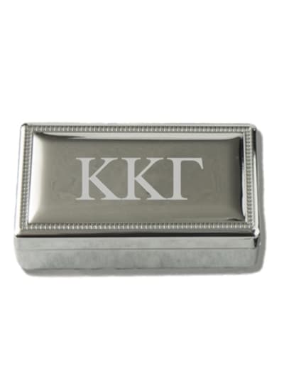 Silver Pin Box - Kappa