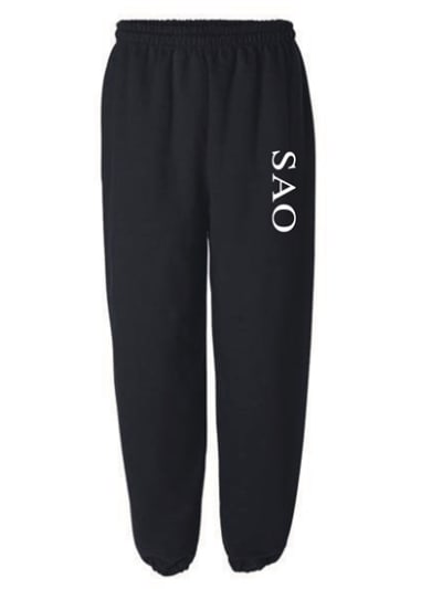 Navy Sweatpants (Classic Vertical) - SAO
